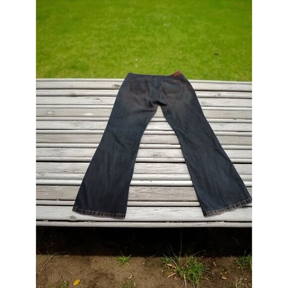 Levi Strauss Jeans Stretch Low Rise Bootcut Misses 14 Medium Wash Blue - Picture 2 of 14